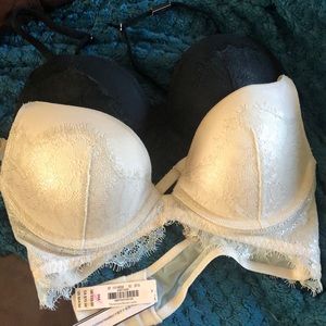 Victoria Secret push up bra bundle 34A